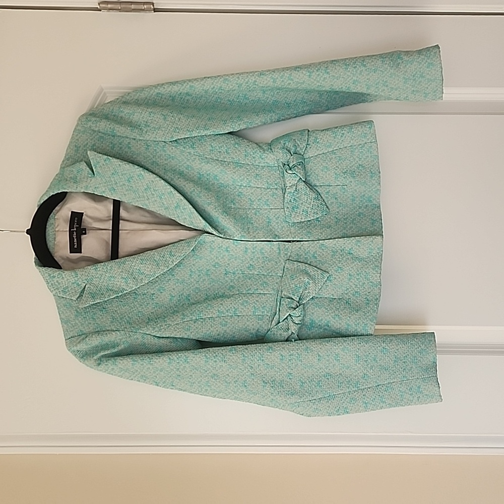 Nanette Lepore Vintage Teal Blazer